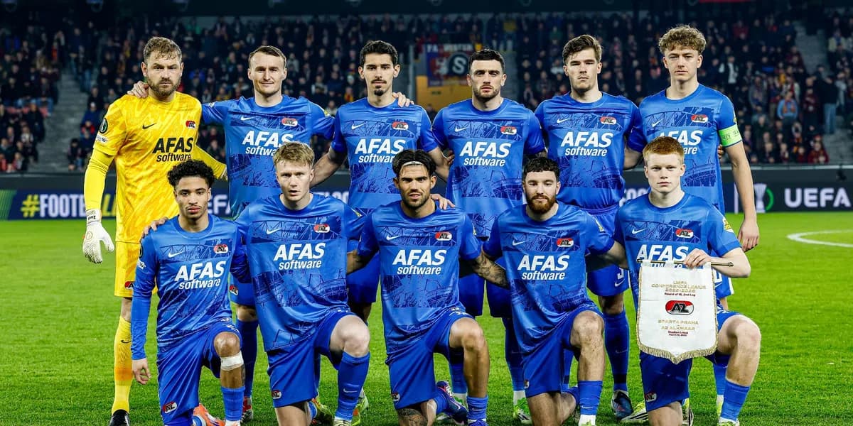 AZ verpulvert Sparta Praag met 0-4 zege in Conference League